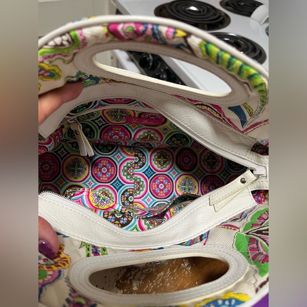 Vera Bradley Limited Edition handheld Palm Beach Gardens handBag clutch EUC - Picture 9 of 13